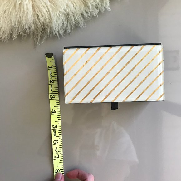 Cynthia Rowley Glass Small Jewelry Box - Picture 4 of 6